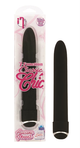 "7 Function Classic Chic 6 Inches Vibe - Black SE0499403"