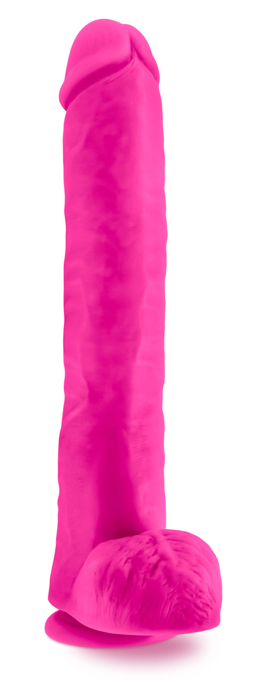 "Au Naturel - Bold - Daddy - 14 Inch Dildo - Pink BL-26640"