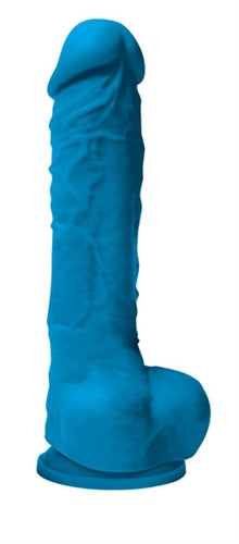 "Colours Pleasures - 5 Inch Dildo - Blue NSN0405-17"