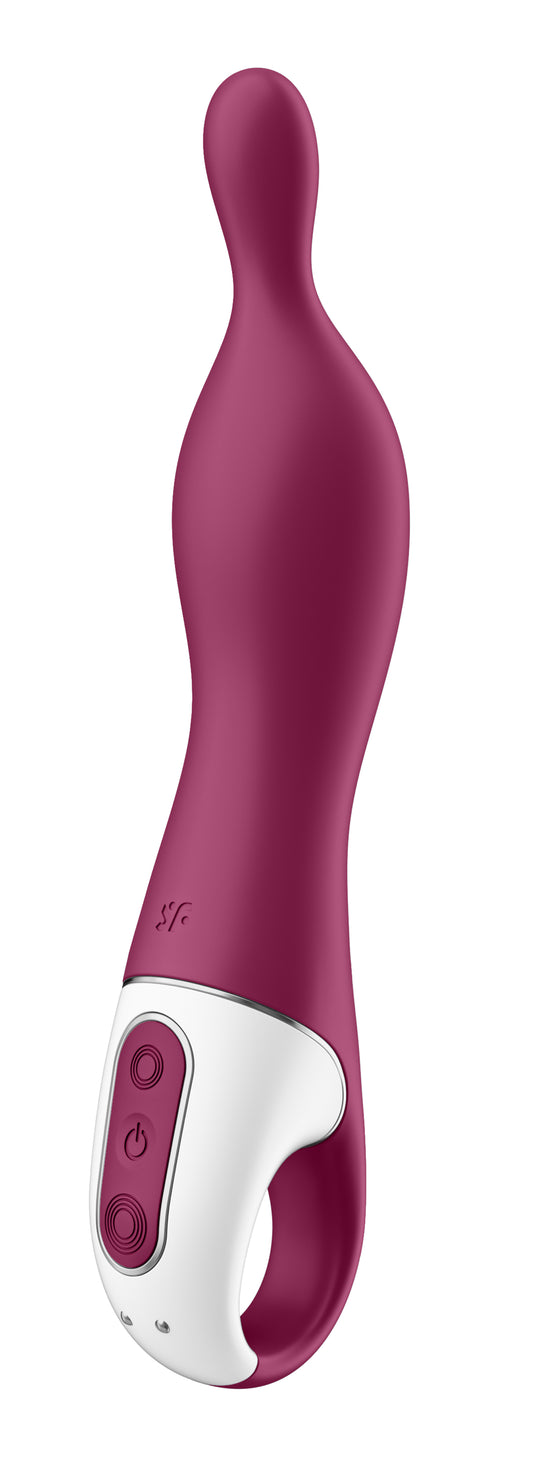 "A-Mazing 1 a-Spot Vibrator - Berry SAT-J2018-212-2"