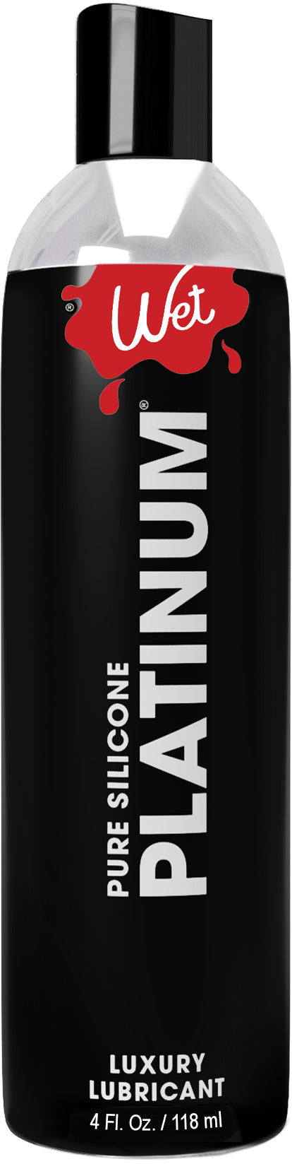 "Wet Platinum - Luxury Silicone Based Lubricant 8 Oz WT27006"