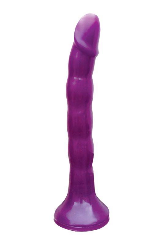 "Wet Dreams Skinny Me Strap-on - Purple HTP3047"