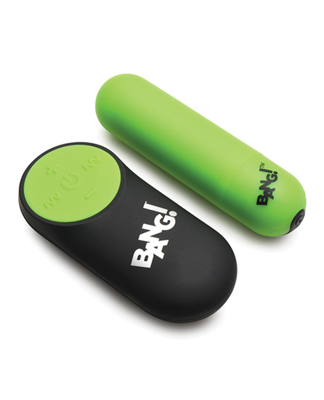 Glow in the Dark Bullet With Remote - Green BNG-AH458