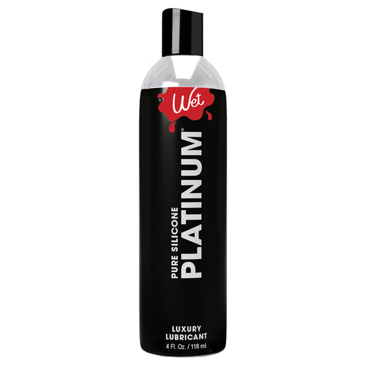 "Wet Platinum - Luxury Silicone Based Lubricant 4 Oz WT27005"