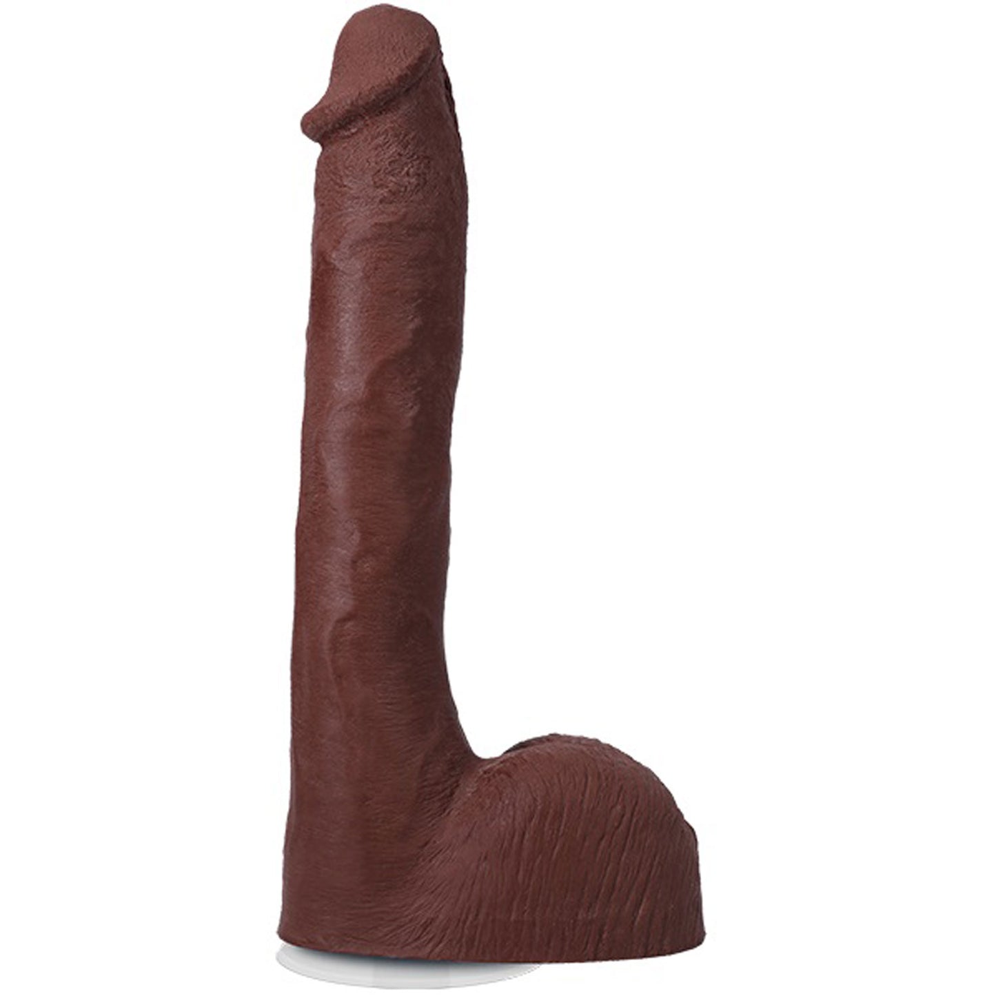 "Signature Cocks Pressure 10 Cock With Removable Vac-U-Lock Suction Cup - Chocolate DJ8160-37-BX"