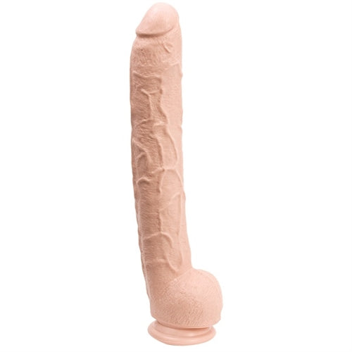 "Dick Rambone Cock - 17 Inch - White DJ0268-00"