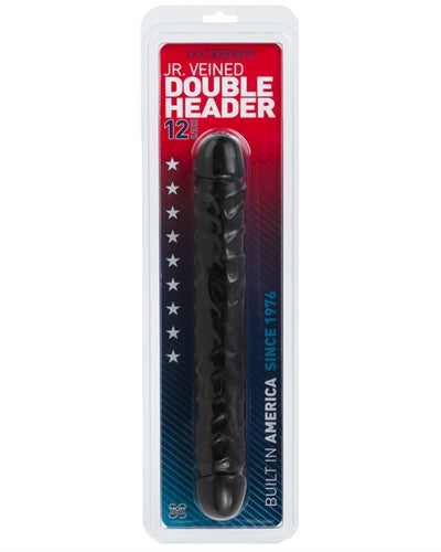 "Jr. Veined Double Header 12 Inches - Black DJ0212-03"