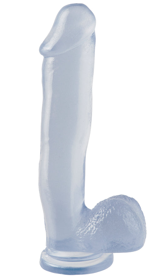 "Basix Rubber Works 12 Inch Dong With Suction Cup - Clear PD4231-20"