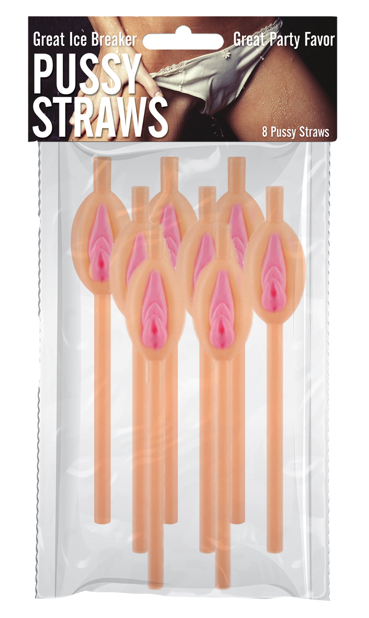 "Pussy Straws - 8pcs HTP3082"