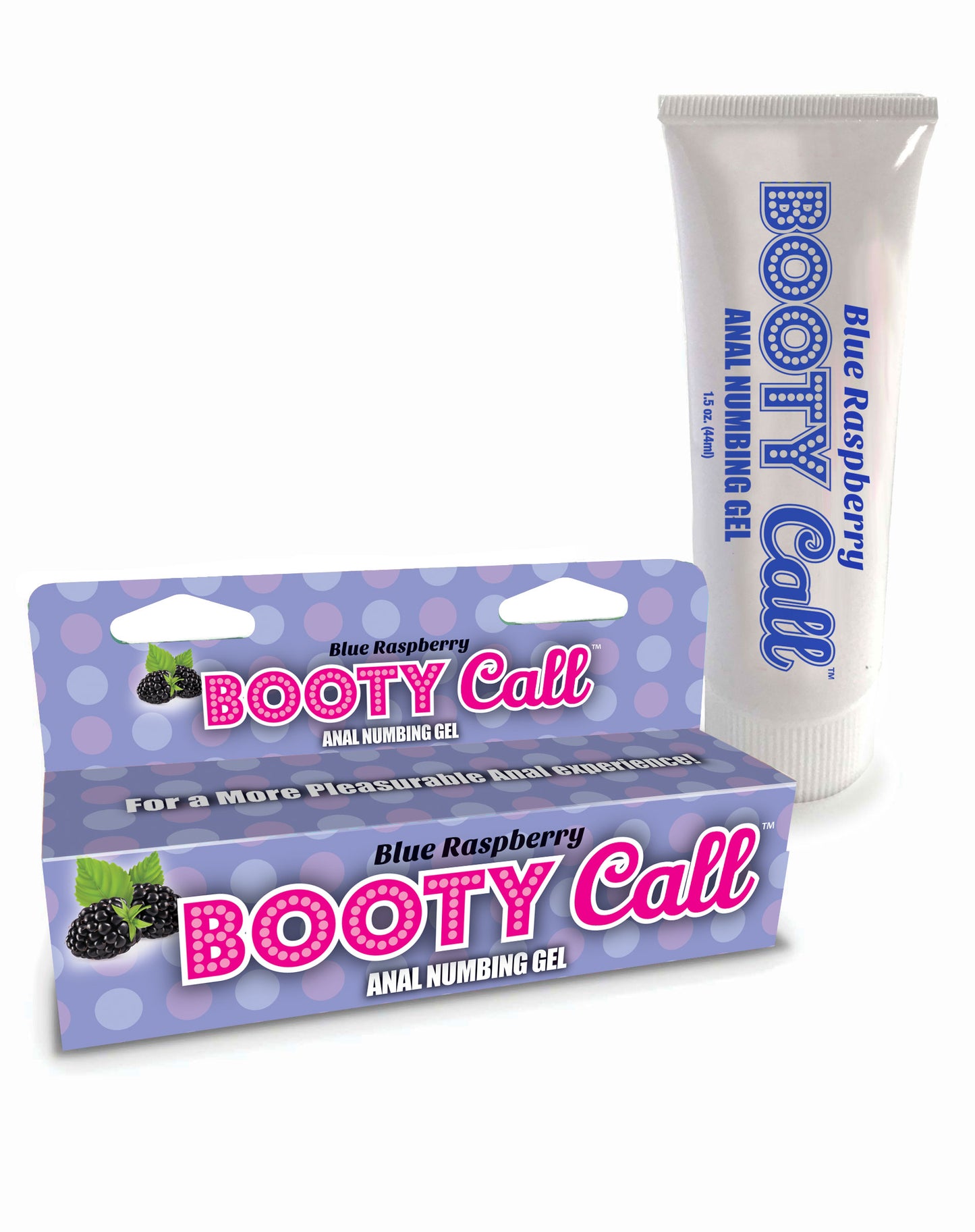 Booty Call - Anal Numbing Gel 1.5 Oz - Blue Raspberry LG-BT311