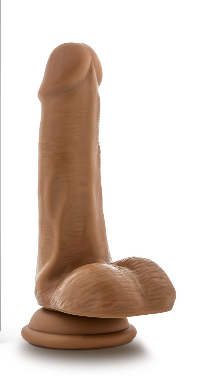 "Dr. Skin - Dr. Jeffrey - 6.5 Inch Dildo With Balls - Tan BL-14807"