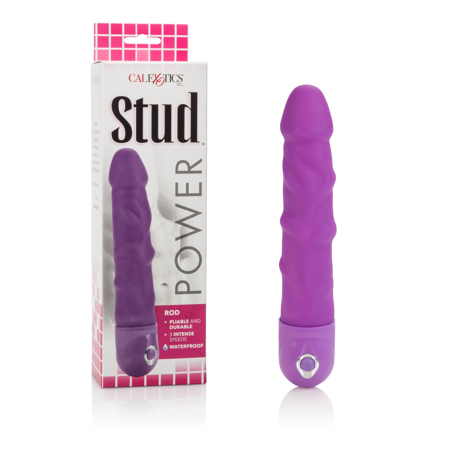 "Waterproof Power Stud Rod Dong - Purple SE0836063"