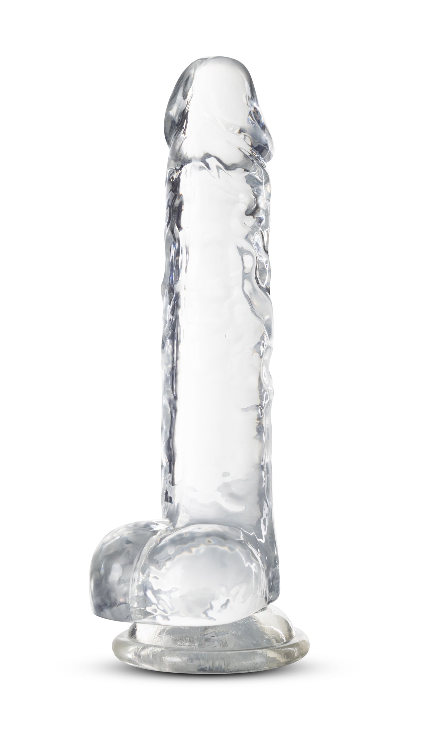 "Naturally Yours - 7 Inch Crystalline Dildo - Diamond BL-51609"