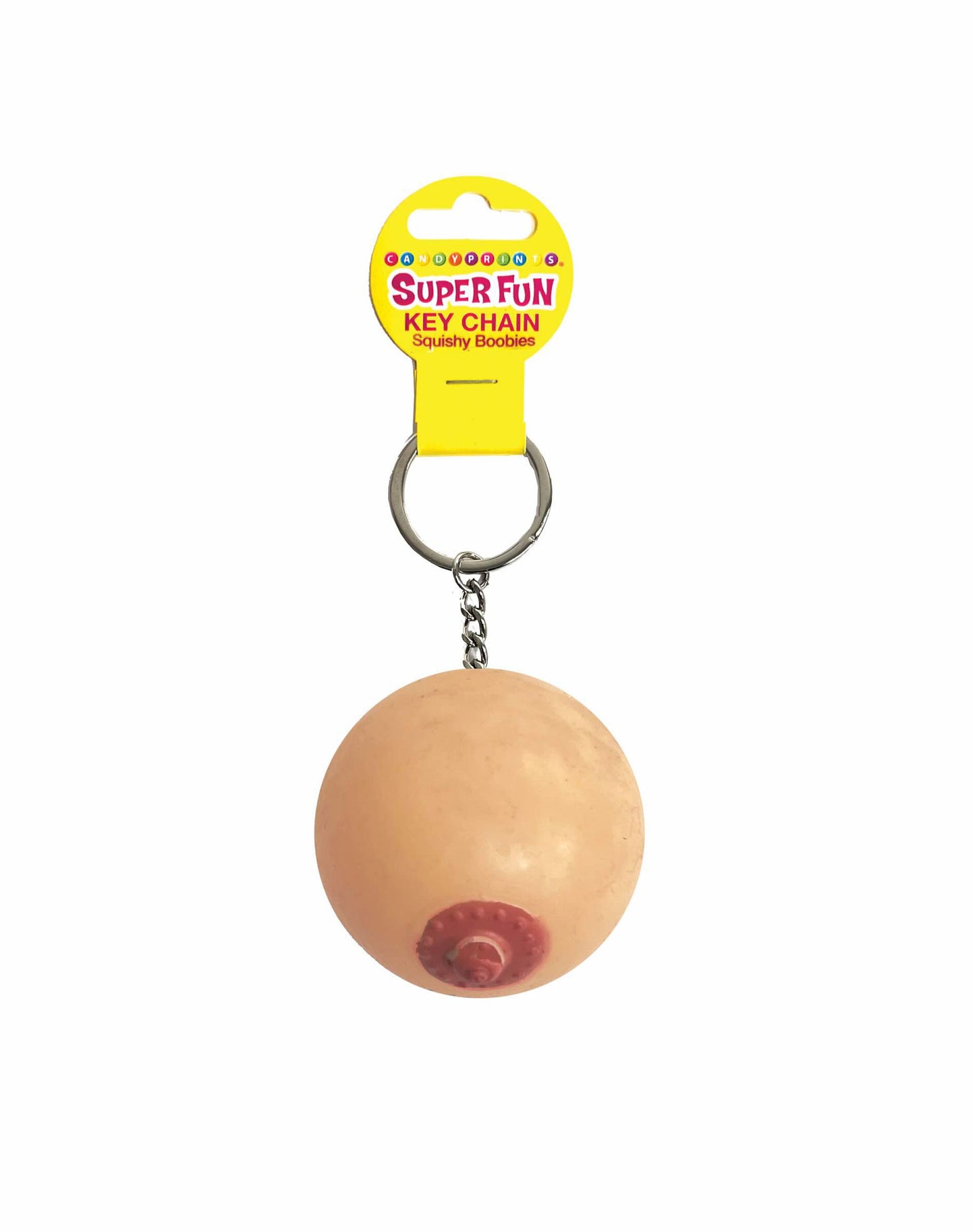 "Super Fun Key Chain, Squishy Boob - Sold in 6pk LG-CP1179"