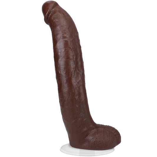 "Signature Cocks - Brickzilla - 13 Inch Ultraskyn Cock With Removable Vac-U-Lock Suction Cup - Chocolate DJ8160-31-BX"