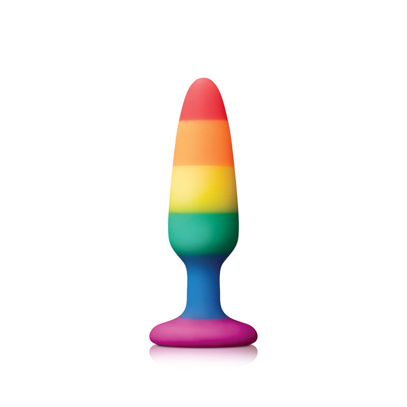 "Colours - Pride Edition - Pleasure Plug - Small - Rainbow NSN0408-52"