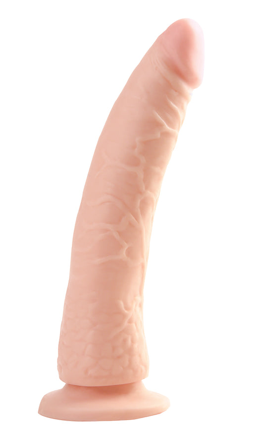 "Basix Rubber Works - Slim 7 Inch With Suction Cup - Flesh PD4223-21"