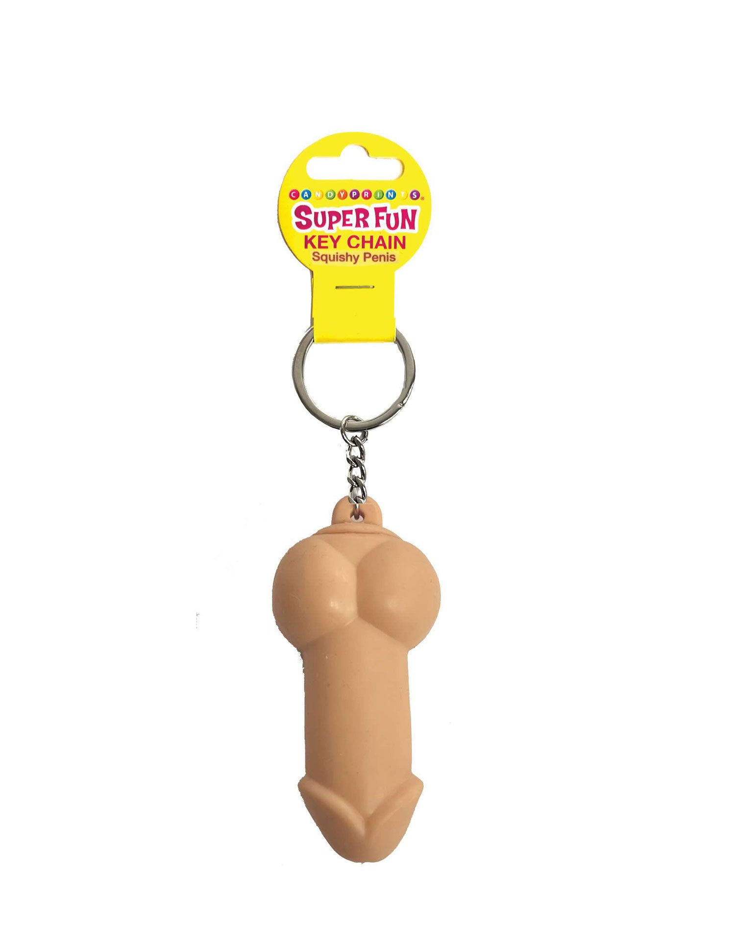 "Super Fun Key Chain, Squishy Penis - Sold in 6pk LG-CP1177"