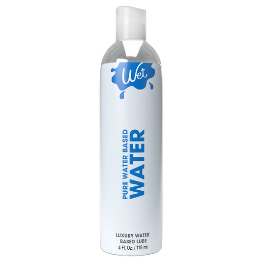 "Wet Water - Luxury Waterbased Lubricant 4 Oz WT20308"