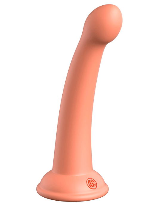 "Dillio Platinum - Secret Explorer 6 Inch Dildo - Peach PD5384-43"