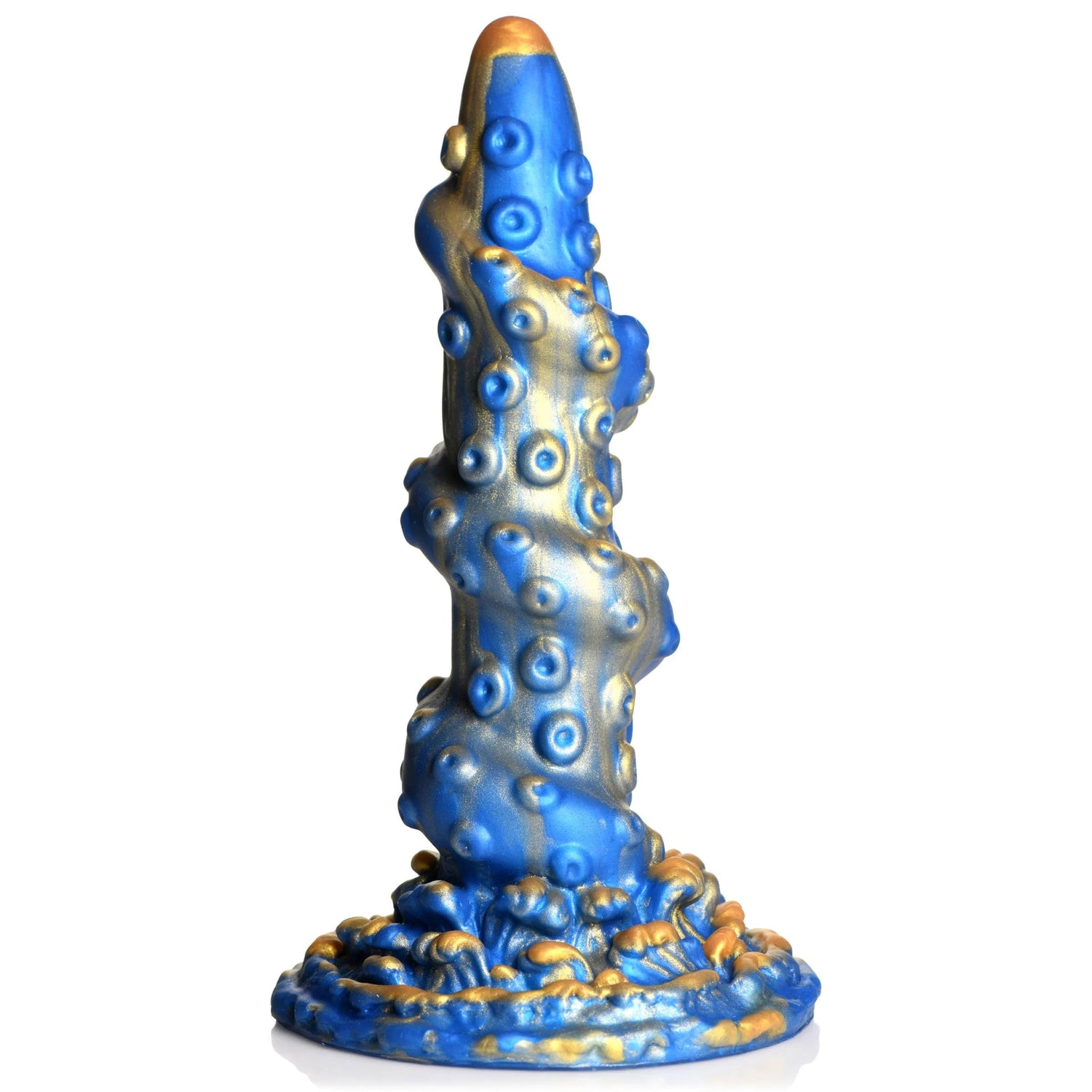 "Lord Kraken Tentacled Silicone Dildo - Blue CC-AH108-BLU"