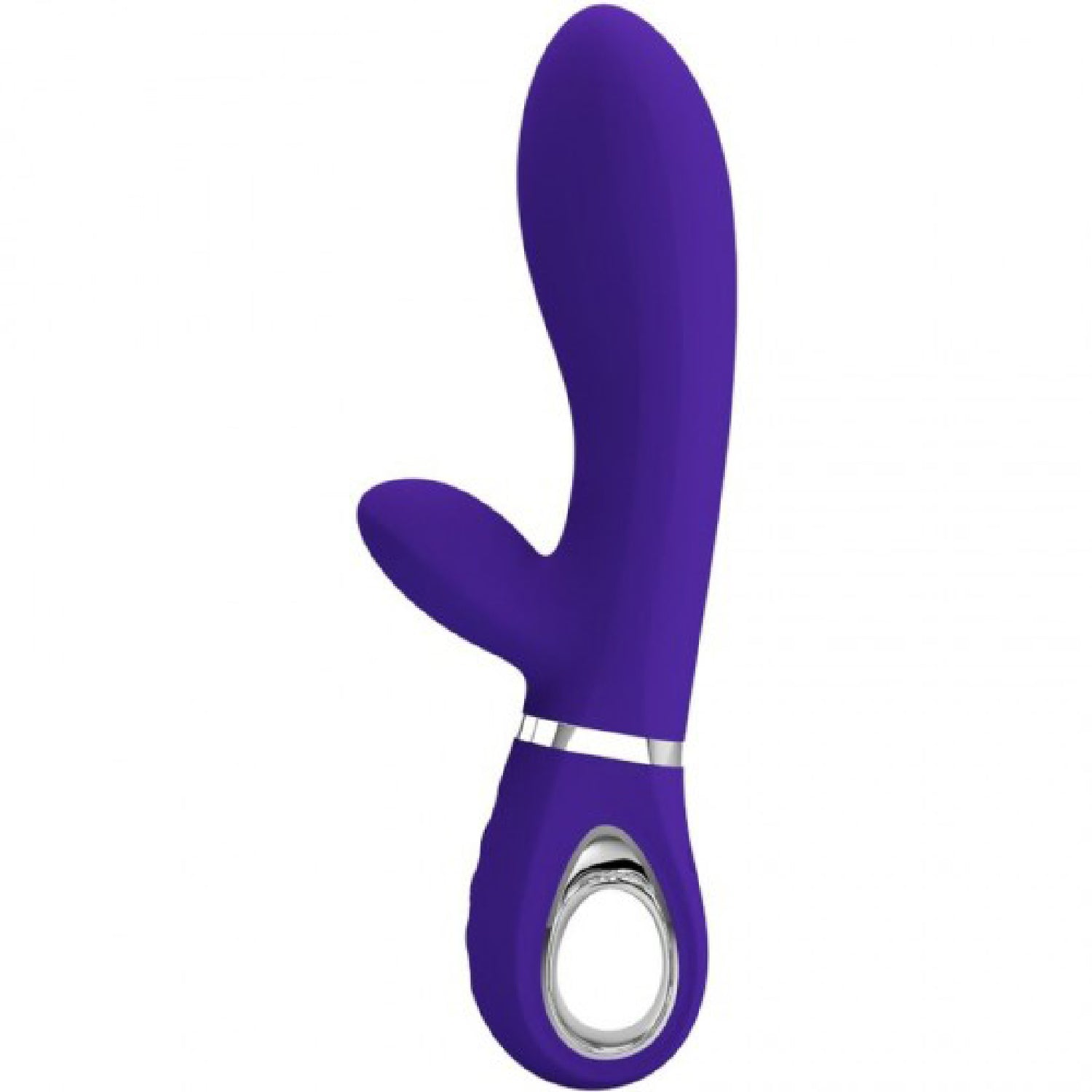 Thomas Super Soft Silicone Rabbit Vibrator -  Purple BI-014621-3