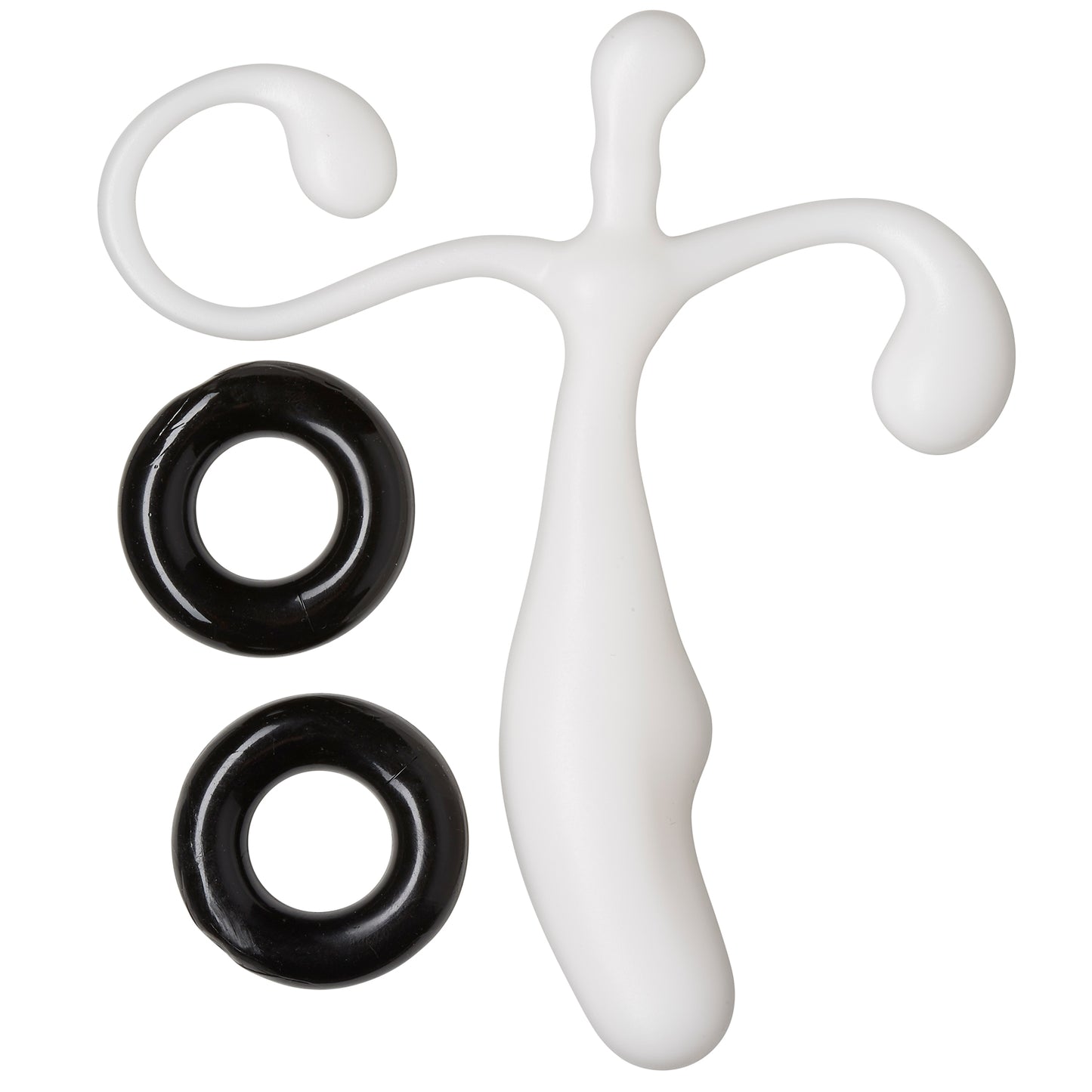 "Prostate Stimulator Kit White W/c Rings WTC85226"