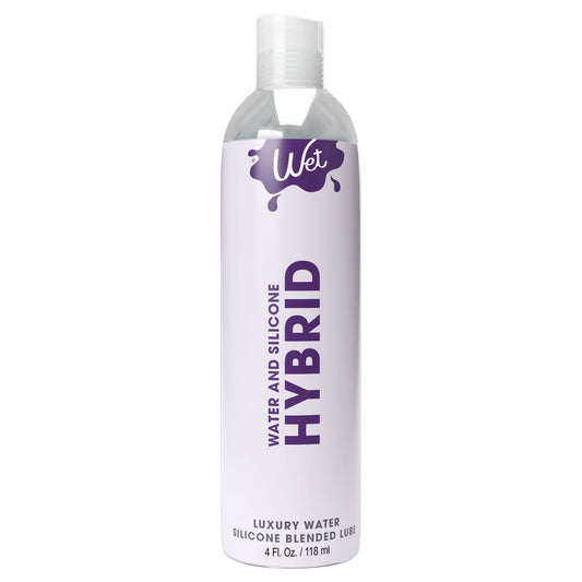 "Wet Hybrid Luxury Water/silicone Blend Based Lubricant 4 Oz WT20734"