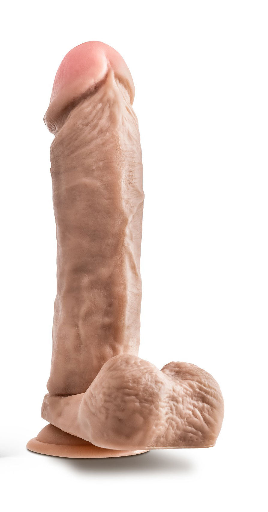 "Dr. Skin - Mr. Magic - 9 Inch Dildo With Balls - Beige BL-15473"