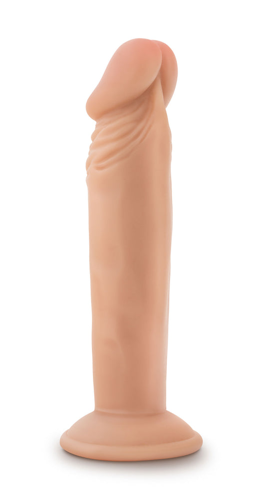 "Dr. Skin Plus - 6 Inch Posable Dildo - Vanilla BL-14923"