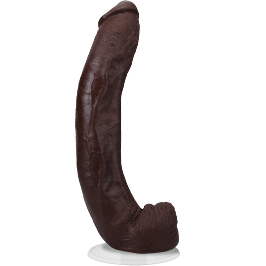 "Signature Cocks - Dredd - 13.5 Inch Ultraskyn Cock With Removable Vac-U-Lock Suction Cup - Chocolate DJ8160-32-BX"