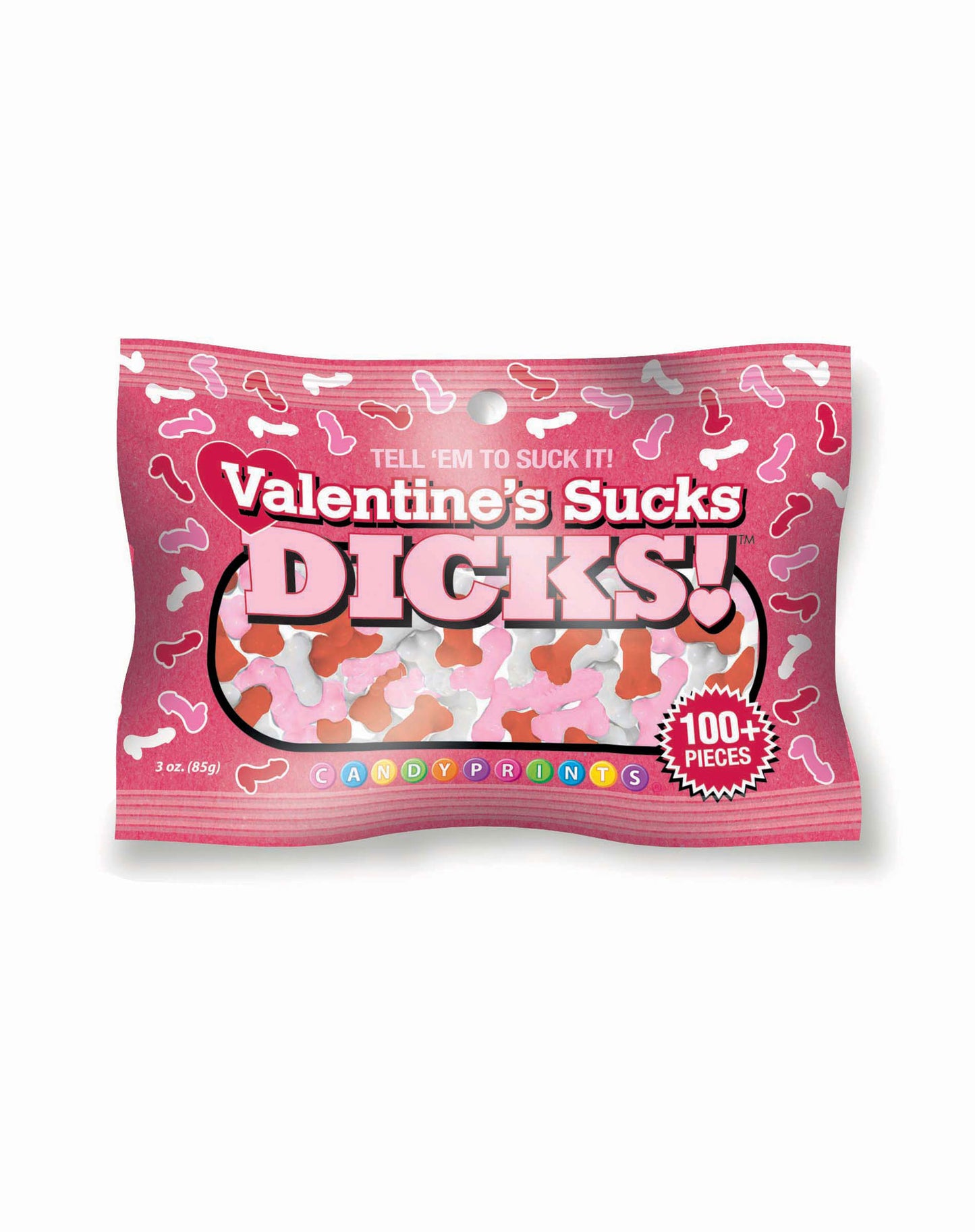 "Valentines Sucks Dicks Candy 3oz Bag LG-CP1194"