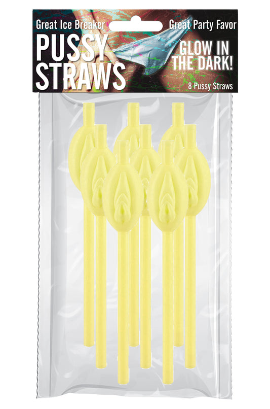 "Pussy Straws - Glow in the Dark HTP3083"