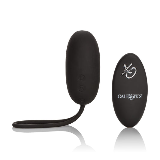 "Silicone Remote Rechargeable Egg - Black SE0077303"