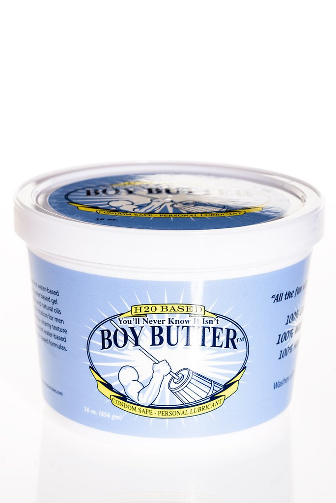 "You'll Never Know It Isn't Boy Butter - 16 Oz./ 473ml - Boy Butter H2O Cream Formula BBY16"