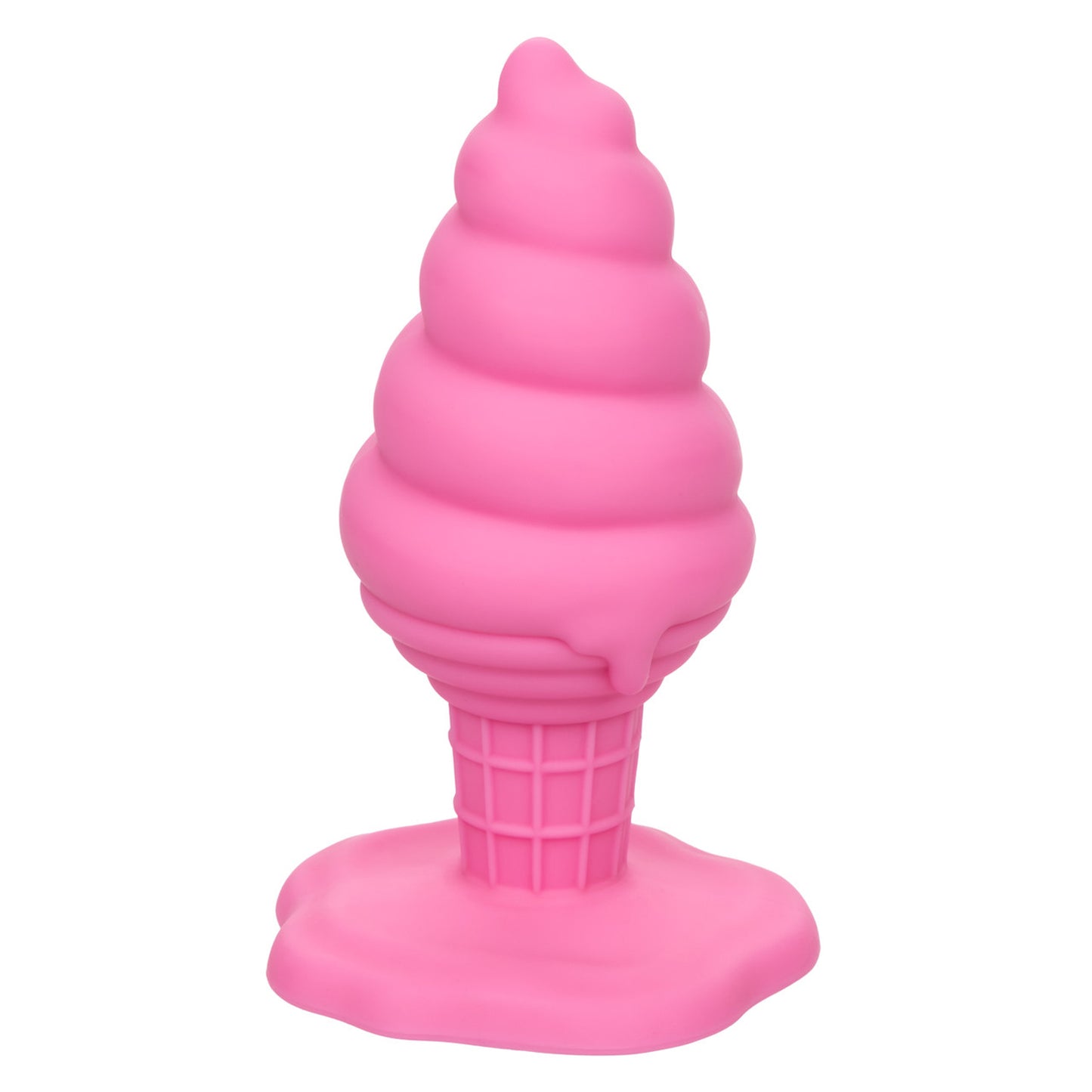 "Naughty Bits Yum Bum Ice Cream Cone Butt Plug - Pink SE4410413"