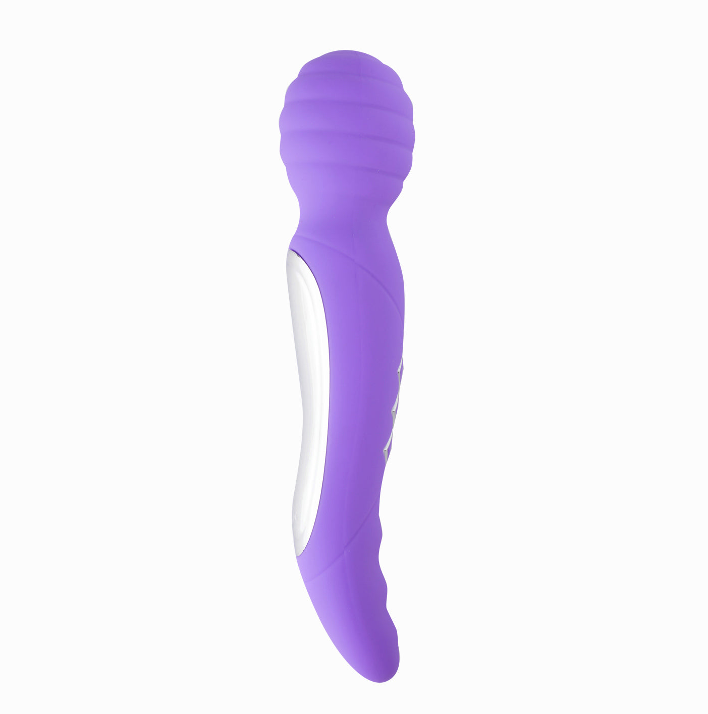 Zoe Twisty Dual Vibrating Pleasure Wand - Purple MTAV-302