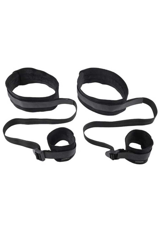 Thigh and Wrist Cuffs - Black SS92127