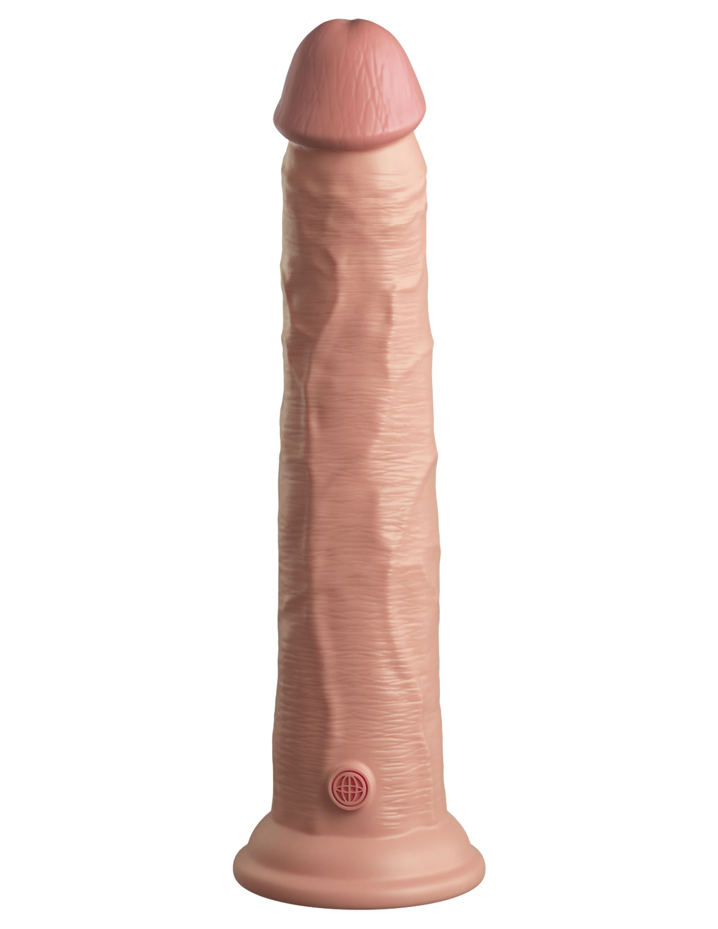 "King Cock Elite 10 Inch Dual Density Silicone Cock - Light PD5774-21"