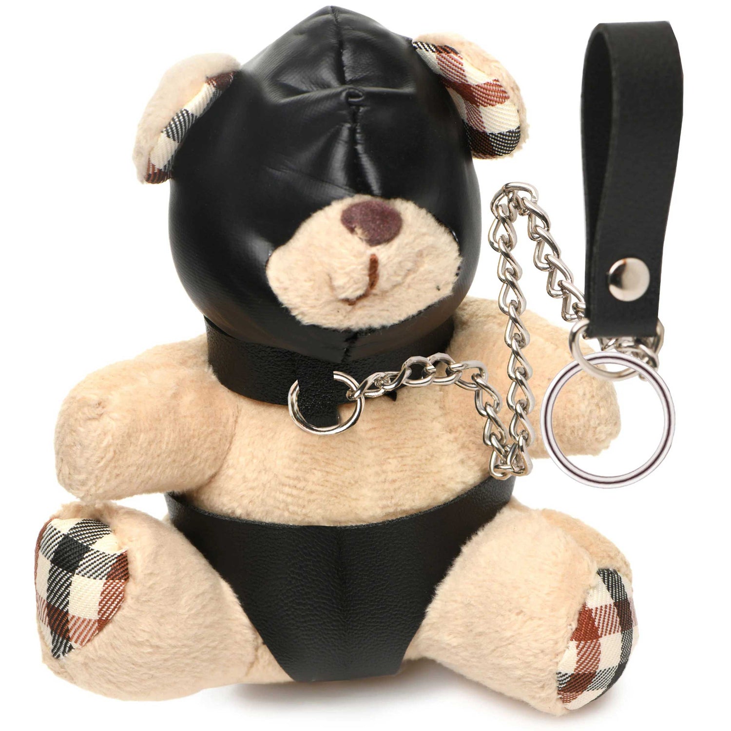 "Hooded Teddy Bear Keychain MS-AH119"