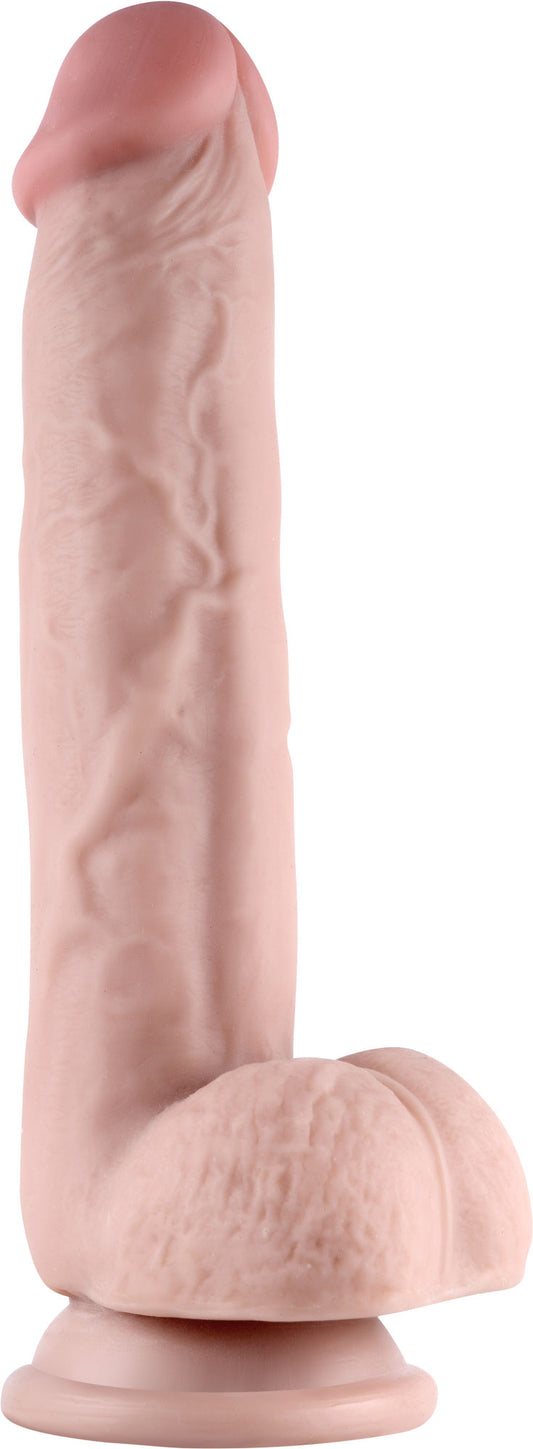 "Get Lucky 9 Inch Real Skin Dildo TMN-GL-2468"