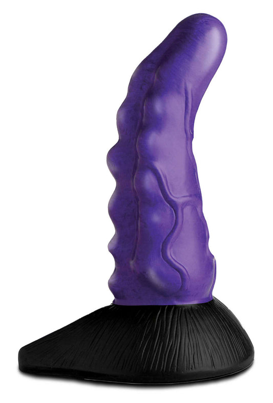 "Orion Invader Veiny Space Alien Silicone Dildo - Purple CC-AG876-PUR"