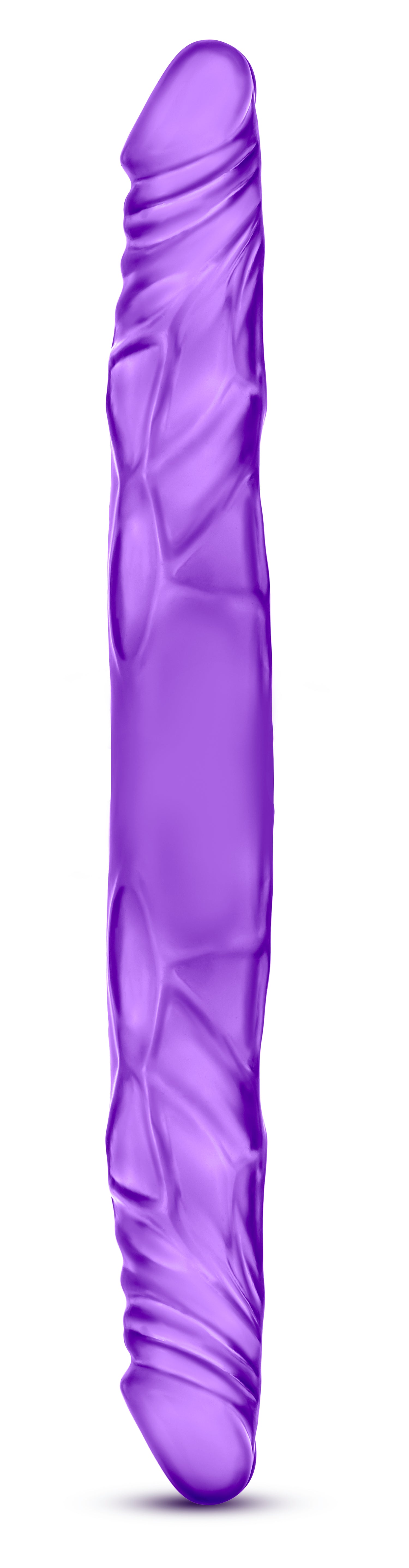 "B Yours 14 Inch Double Dildo - Purple BL-29751"