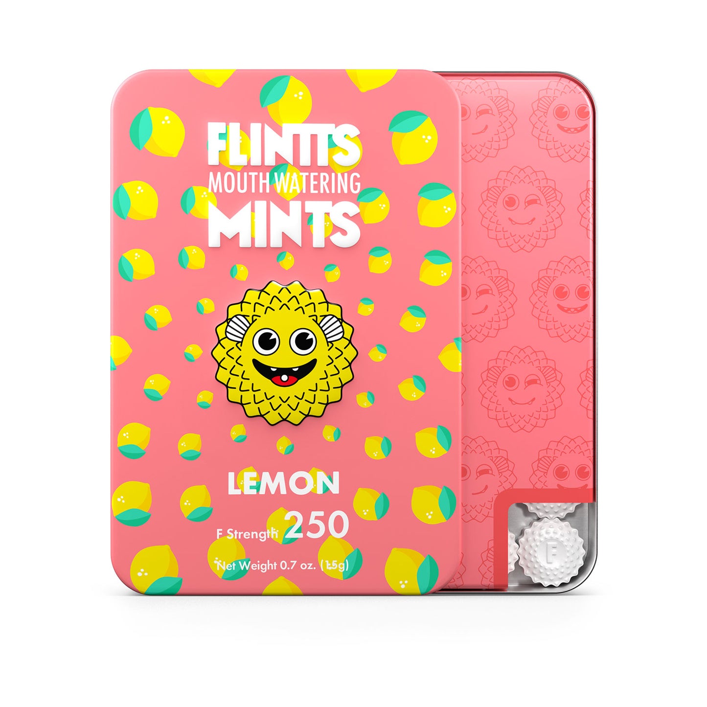 "Flintts Mouth Watering Mints Lemon - F-Strength 250 FM-LEMON"