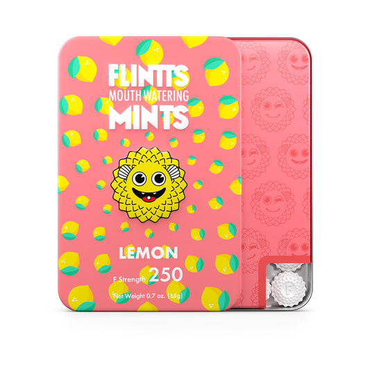 "Flintts Mouth Watering Mints Lemon - F-Strength 250 FM-LEMON"