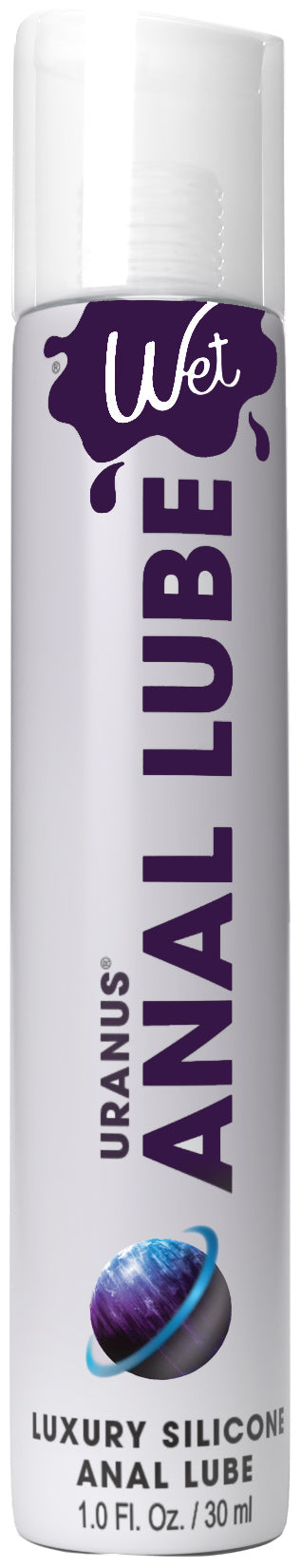 "Wet Uranus Anal Lube - Premium Silicone Based Lubricant 1.0 Oz WT35001"