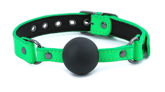 Electra Play Things - Ball Gag - Green NSN-1310-68