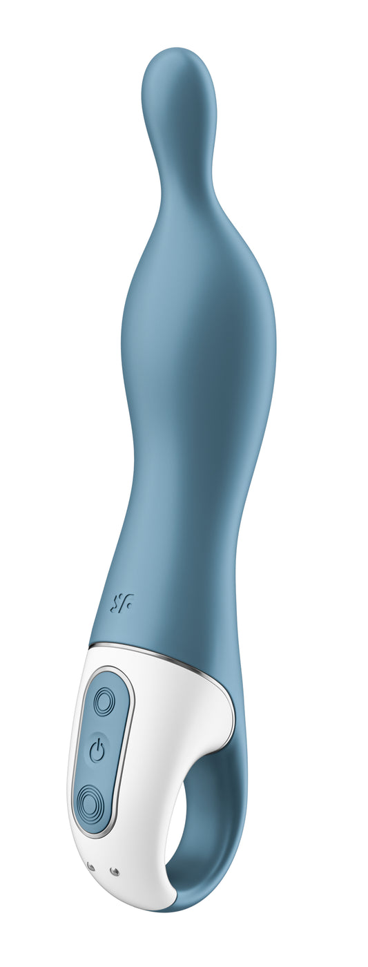 "A-Mazing 1 a-Spot Vibrator - Blue SAT-J2018-212-1"