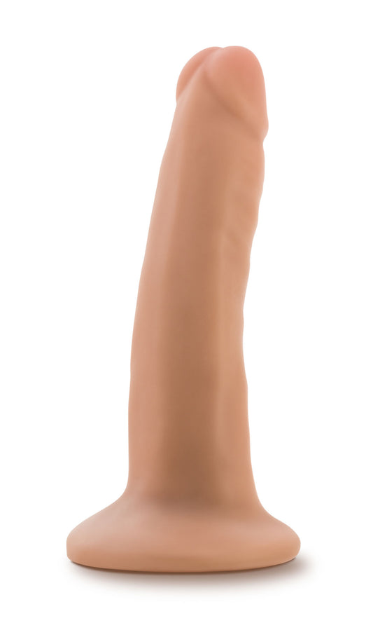 "Dr. Skin Plus - 5 Inch Posable Dildo - Vanilla BL-14703"