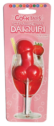 "Strawberry Daquiri Cocktail Sucker CP-6717"